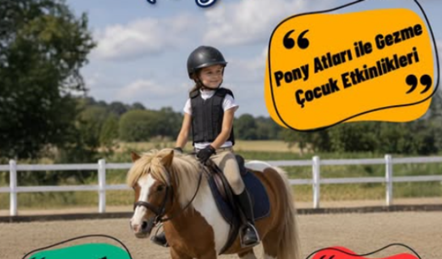 Niğde'de çocuklar Pony Club etkinliğinde atlarla buluşacak