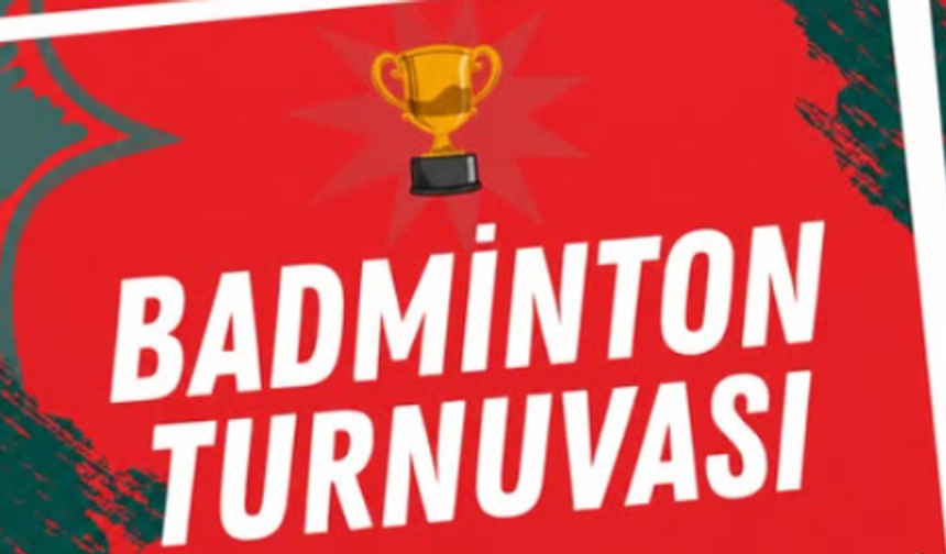 Niğde'de 15 Temmuz Badminton turnuvası düzenlenecek