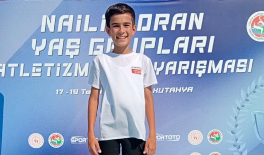 Niğde'nin gururu: Yusuf Buğra Türkiye ikincisi