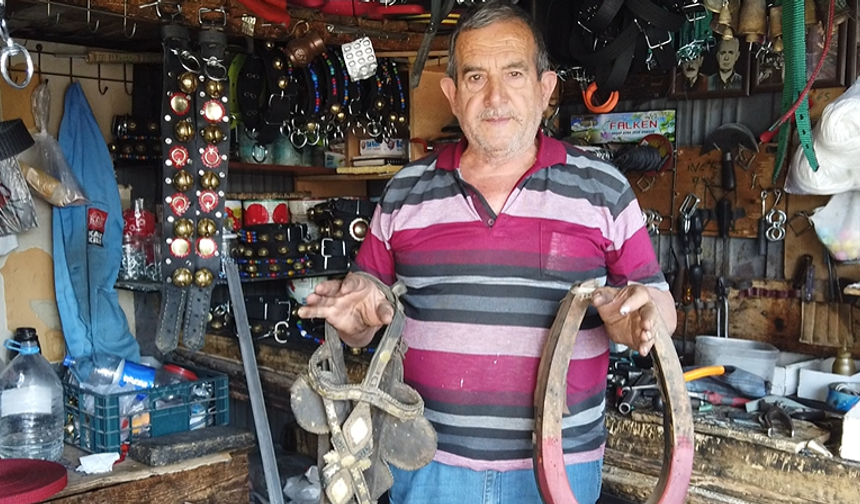 Niğde’de saraç ustası mesleğini yaşatmaya çalışıyor