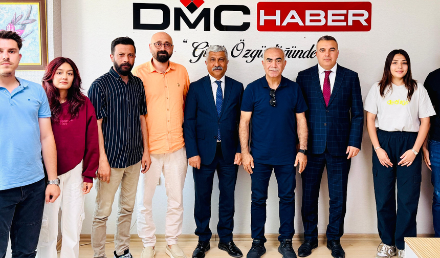 Müdür Yüceer'den DMC Haber’e ziyaret