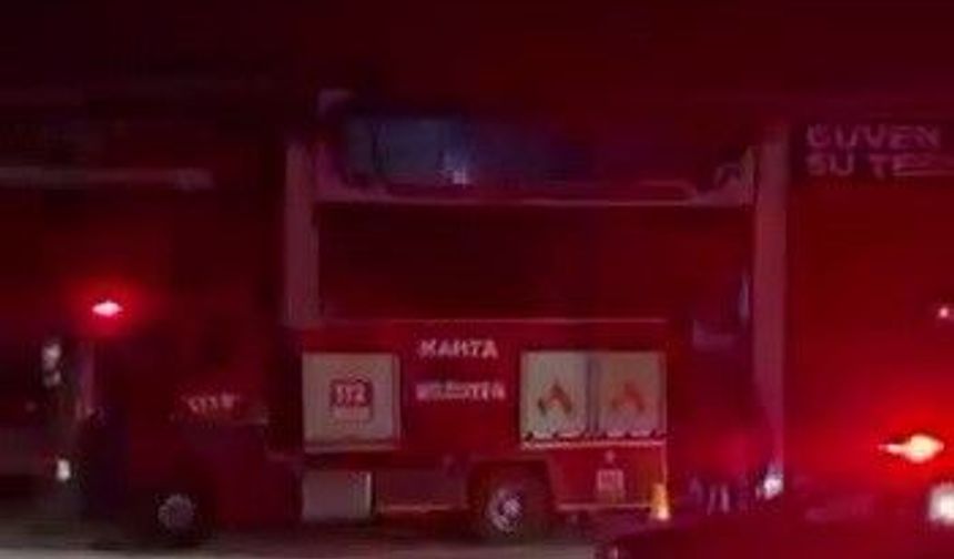 İş yeri yangını korkuttu