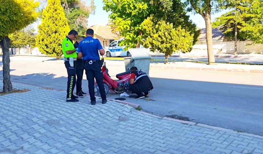 Motosiklet üzerinde kalp krizi geçiren adam hayatını kaybetti