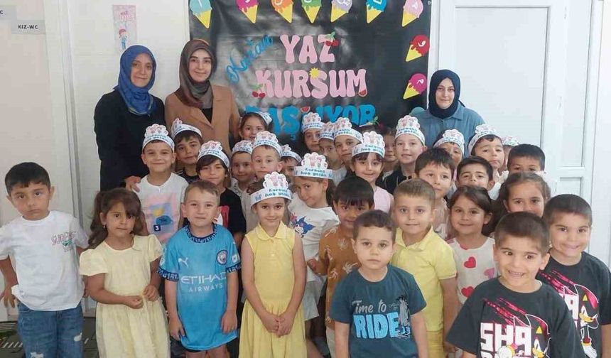 Öğrenciler yaza Kur'an-ı Kerim ile başladı