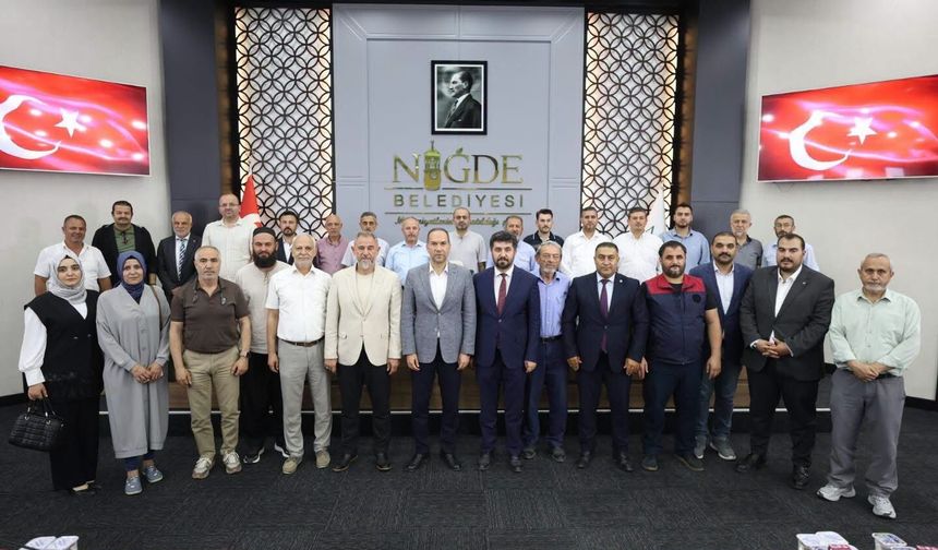 Milli İrade Platformu’ndan Başkan Özdemir’e hayırlı olsun ziyareti
