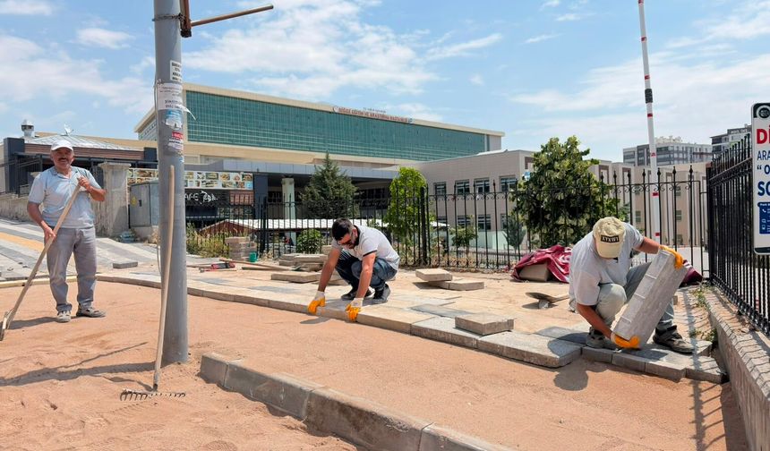 Niğde’de hastane çevresine yeni düzenleme