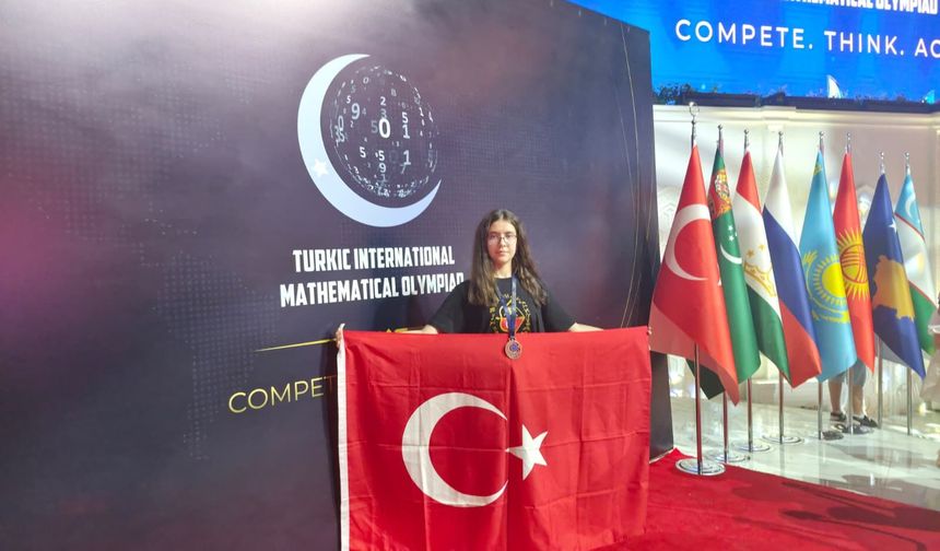 Niğdeli öğrenci TIMO Dünya Finali'nde bronz madalya kazandı