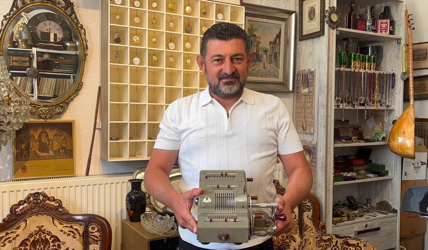 Niğde'de bu dükkânda zaman 100 yıl geri akıyor