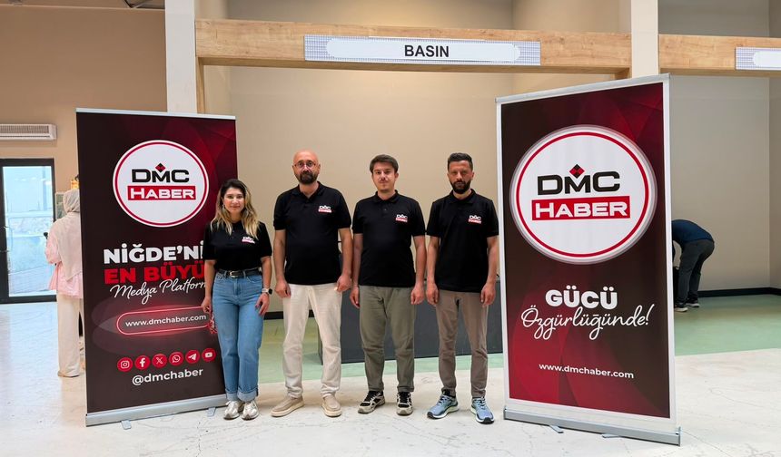 Niğde DMC haber ekibi tanıtım günlerinde yerini aldı