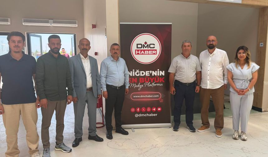Belediye Başkanlarından DMC Haber standına ziyaret