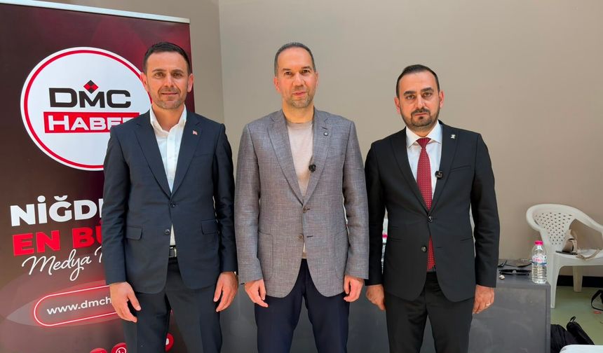 Başkan Özdemir ve Ak Parti teşkilatından DMC Haber'e ziyaret