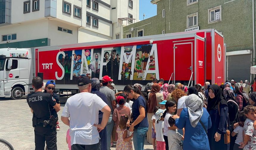 TRT Sinema Tırı Niğde’de