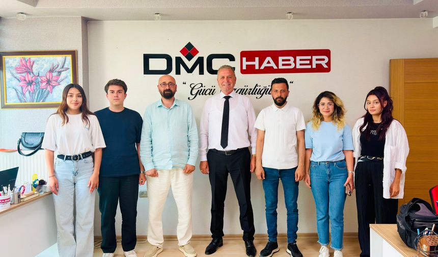 Başkan Doygun’dan DMC Haber’e ziyaret