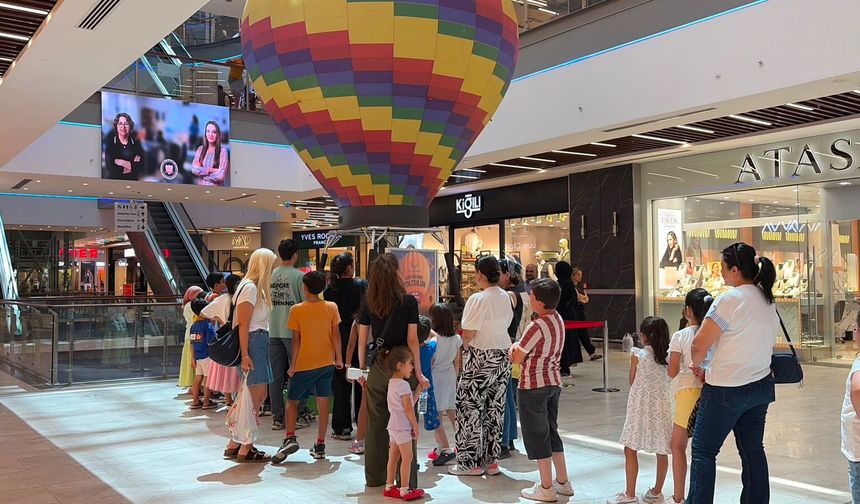 Çocuklar Kapadokya'yı bu kez VR gözlükle keşfetti
