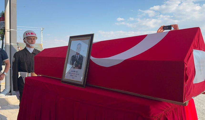 Şehidimiz son yolculuğuna uğurlandı
