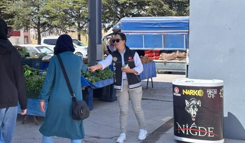 Niğde'de 431 kişiye narkotik farkındalık eğitimi