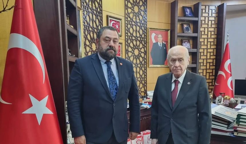Başkan Halisdemir, MHP Genel Başkanı Bahçeli ile görüştü