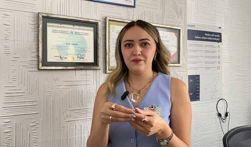 Niğde'de işitme kaybında erken tanı uyarısı
