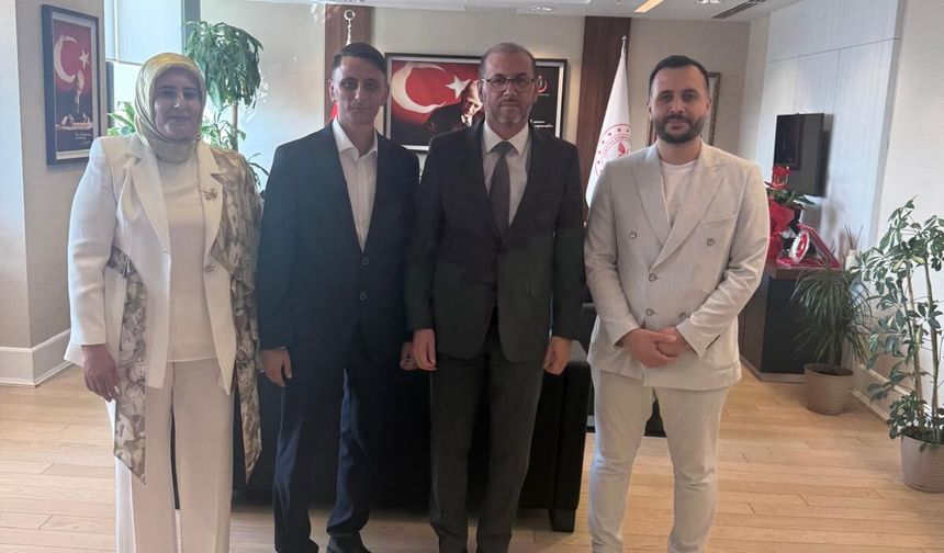 Atlas Umut Otizm Derneği Ankara'da temaslarda bulundu