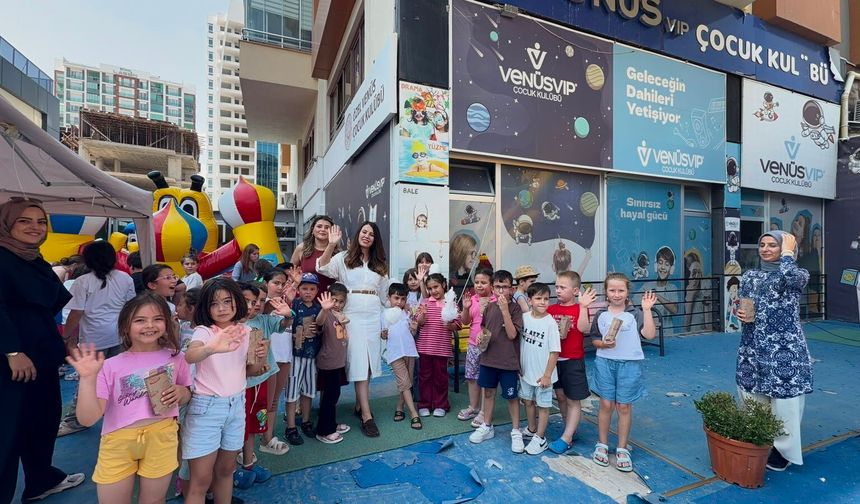 Venüs VIP Çocuk Kulübü'nde yaz karnavalı coşkusu