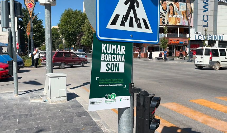 Yeşilay Niğde'den farkındalık hamlesi
