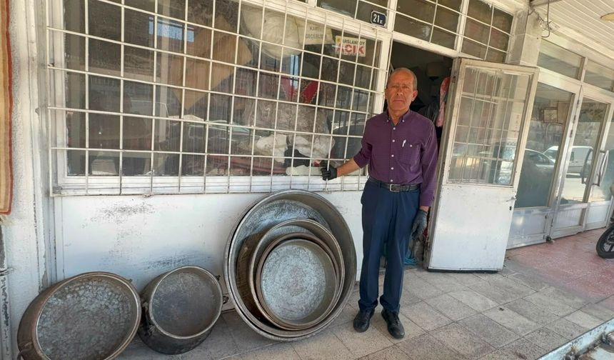Niğde'de bakırın yerini çelik ve alüminyum aldı