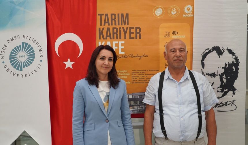 NÖHÜ'den aday öğrencilere "Tarım Kariyer Kafe" desteği