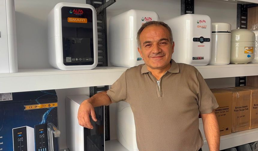 Niğde'de su arıtma cihazlarında sağlıklı su vurgusu