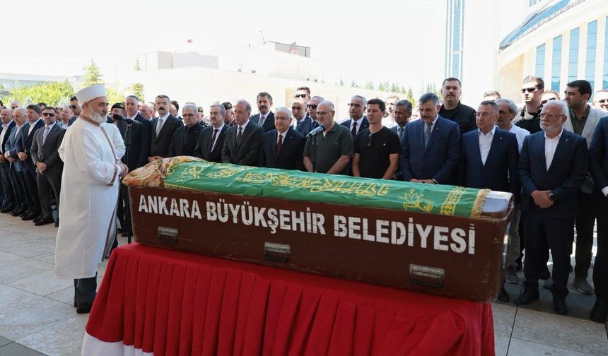 Kavaklıoğlu için Ankara’da cenaze namazı kılındı