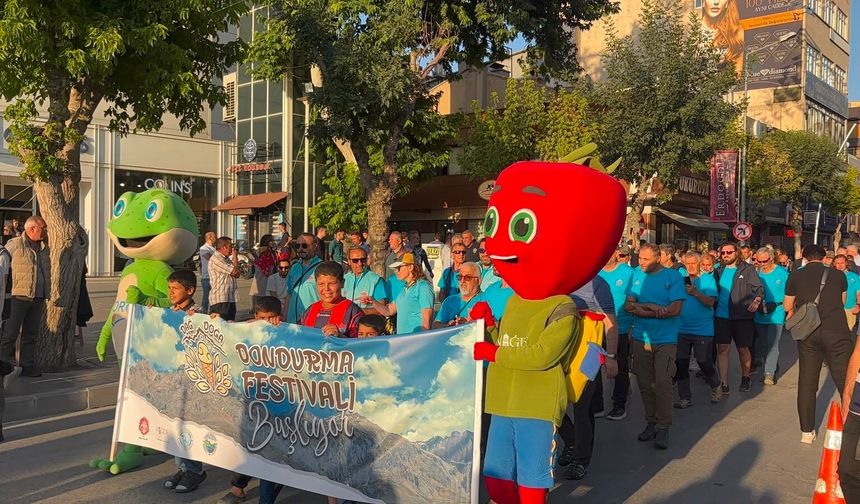 Niğde'de Dağ Doğa Dondurma Festivali coşkuyla başladı