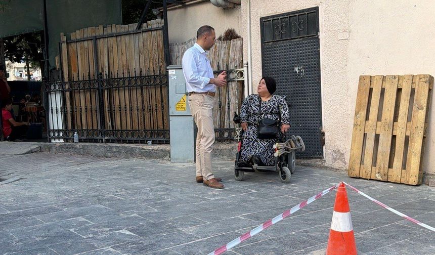 DMC Haber'in haberi sonrası engelli geçidi yapıldı