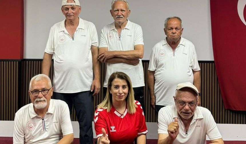 Bor Ahmet Kuddusi Huzurevi Bocce Takımı grubunu lider tamamladı