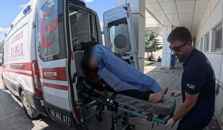 İki kişinin kavgasında ateşlenen tüfek, bahçedeki kadını vurdu