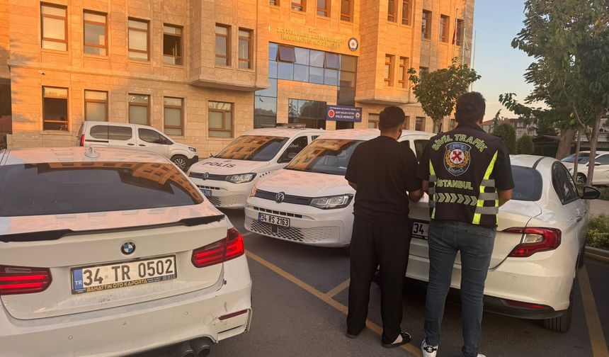 Drift yapan sürücüye 140 bin lira ceza