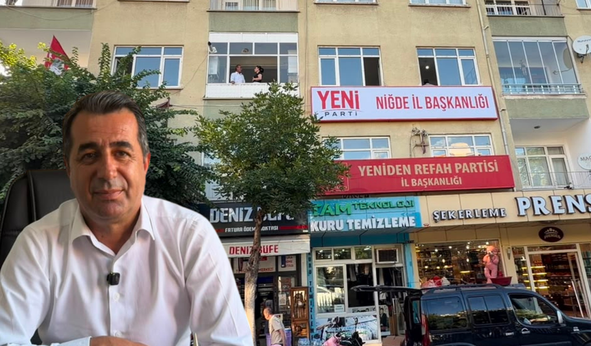 Yeni Parti İl Başkanlığı bugün kapılarını açtı