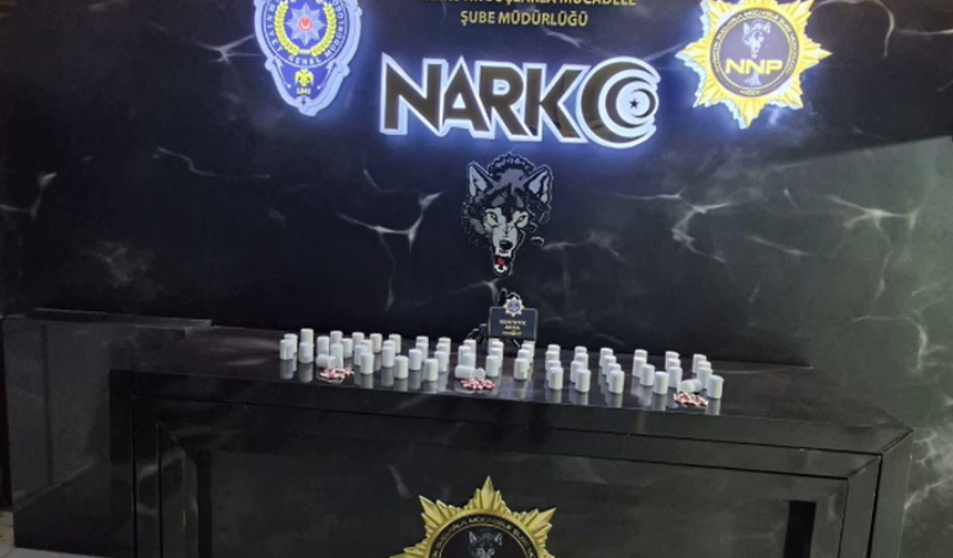 Niğde’de 3 bin 32 sentetik ecza ele geçirildi