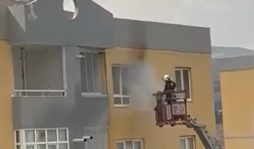 Niğde Evleri’nde yangın