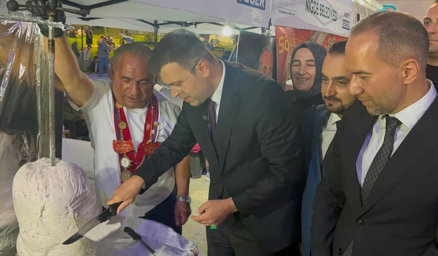 Dağ, Doğa ve Dondurma Festivali stantları gezildi