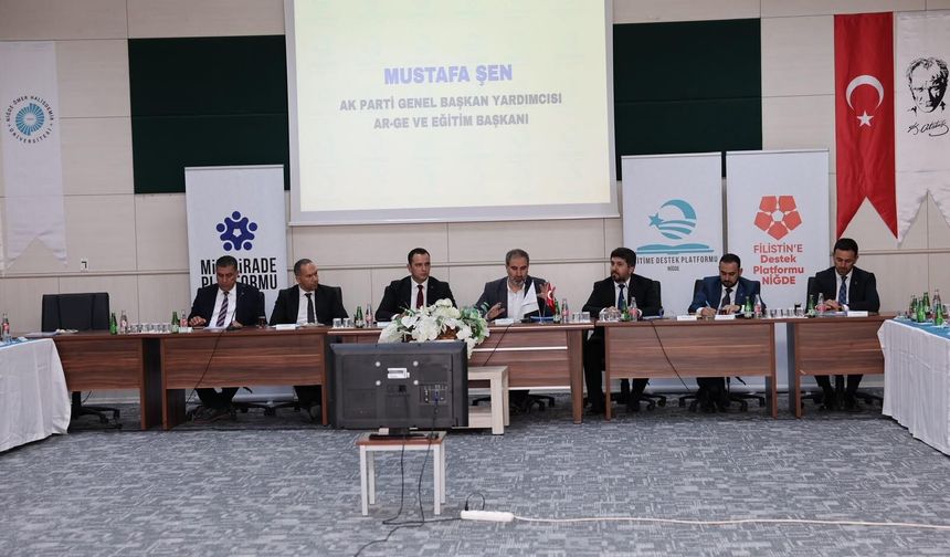 Niğde'de Eğitime Destek Platformu'nun aylık toplantısı yapıldı