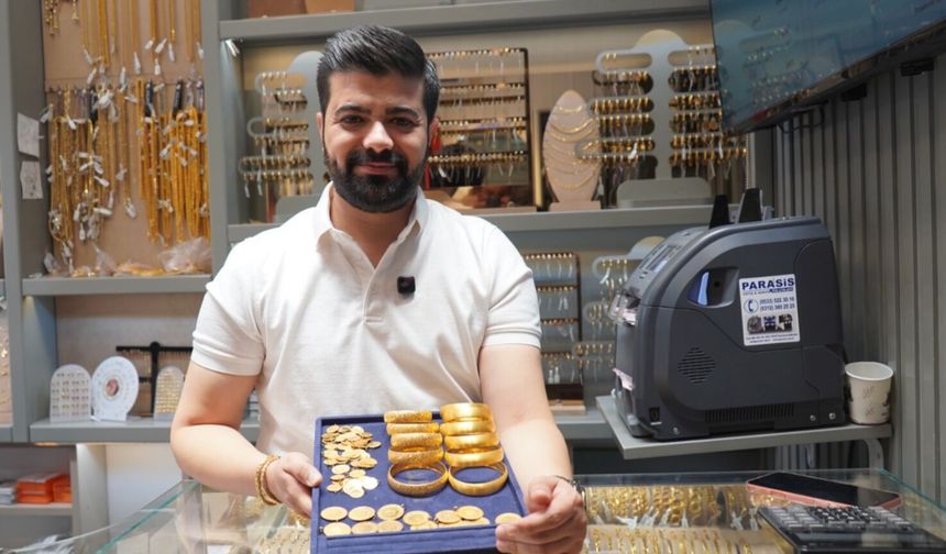 Niğde'de altın fiyatlarındaki düşüş bozdurma işlemlerini artırdı