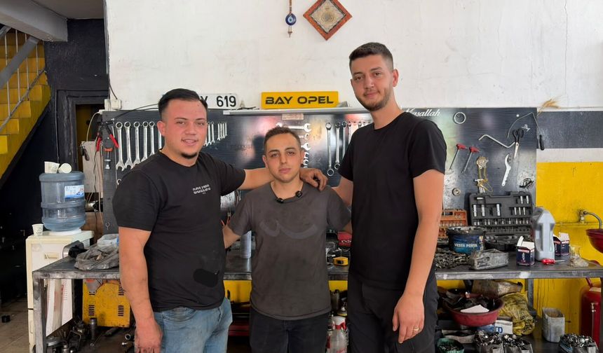 Yaşıtları tatil yaparken sanayide meslek öğreniyorlar