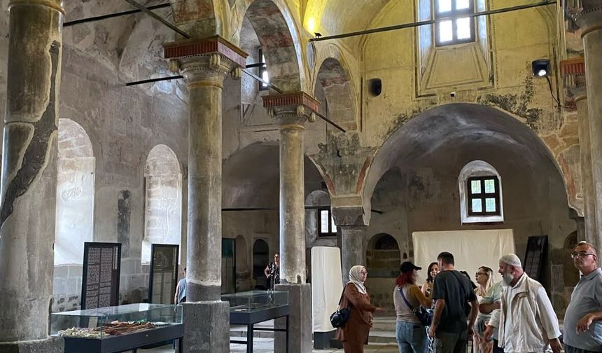 Niğde’de Yeşilburç Kilisesi hafta sonu ziyaretçilerini ağırladı