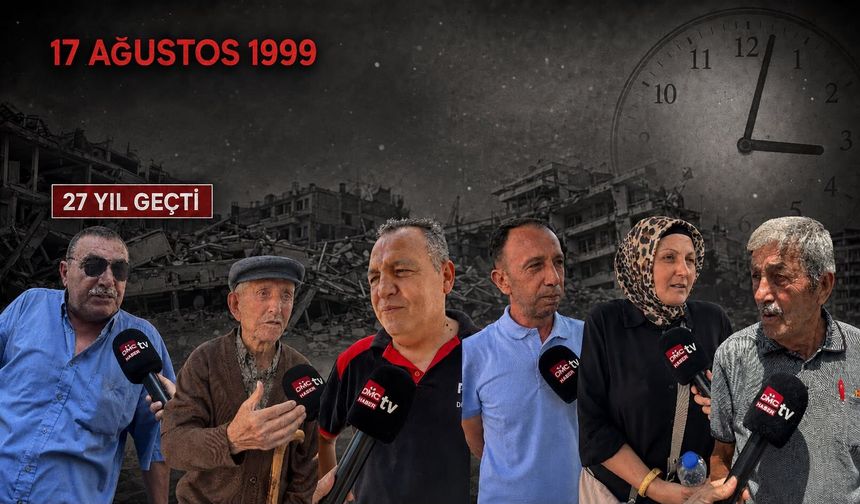 17 Ağustos Marmara Depremi'nin izleri Niğdelilerin hafızasında