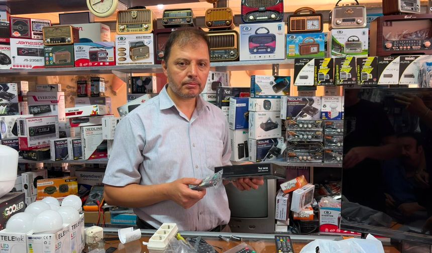 Niğde’de televizyonunu alan elektronikçiye koştu