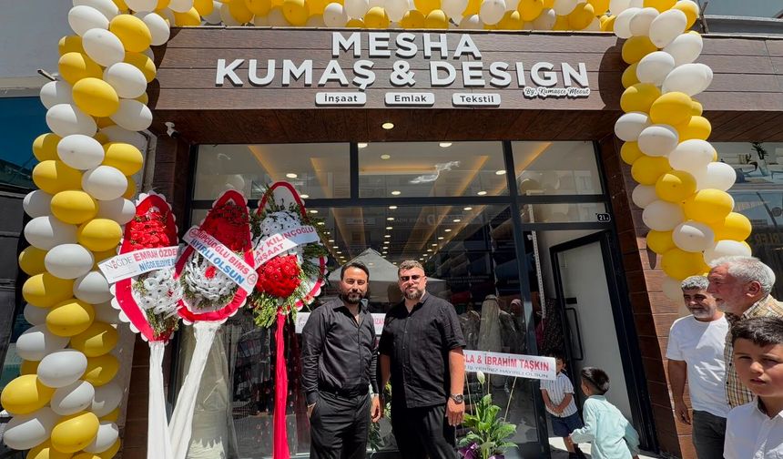 Mesha Kumaş&Design, Niğde’de görkemli törenle açıldı