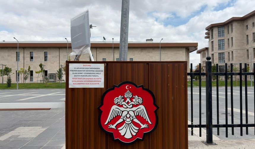 Niğde Valiliği otoparkı bariyer sistemine geçiyor