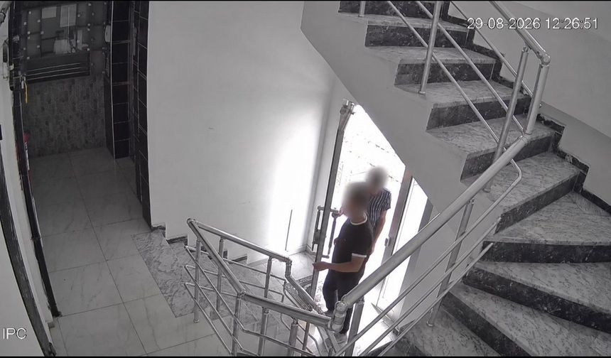 Niğde’de güpegündüz apartmanlara girdiler: O anlar kamerada!
