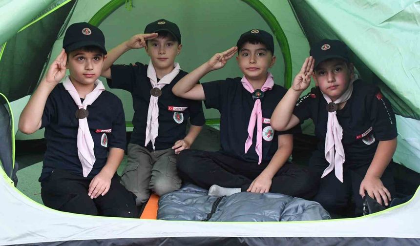 İzcilerden teknolojiye 3 günlük mola