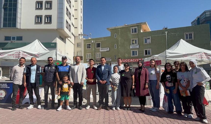 Niğde'de çocuklar iklim için geleceğe mektup yazdı