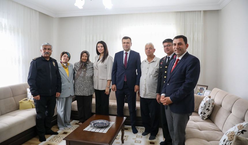 Vali Akmeşe’den gazilere 19 Eylül ziyareti